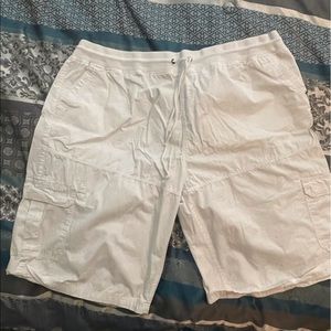 Big n Tall White Shorts